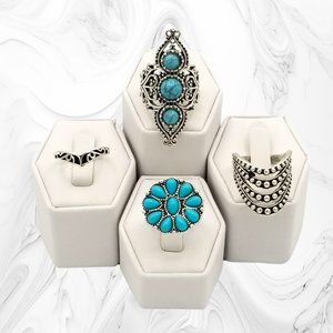Bohemian Hippie Stackable Ring Set